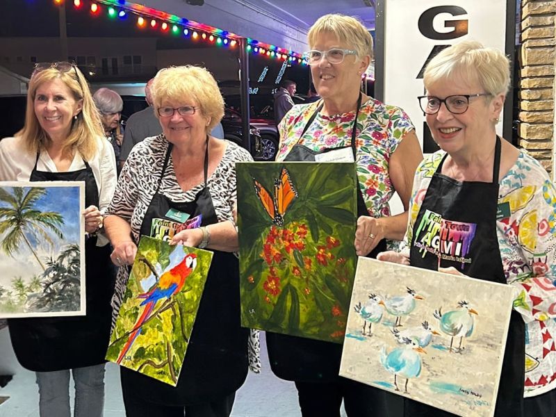 Artists&rsquo; Guild members &lsquo;Paint the Town&rsquo;