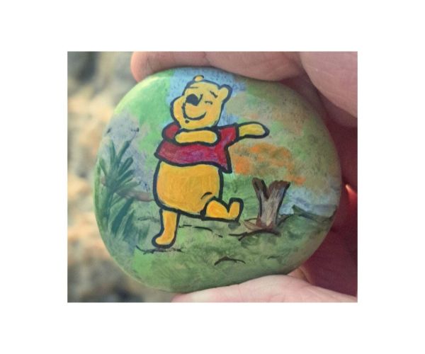 Painted rock honors young Iowa woman