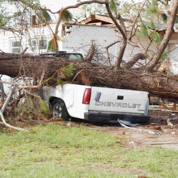 Tour of Lake Charles reveals hurricane damage
