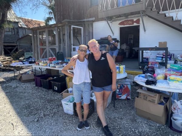 Cortez offers food, supplies after hurricanes