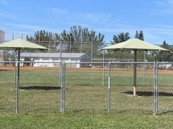Dog park construction on hold