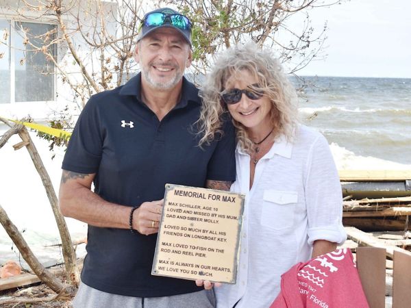 Son's Rod & Reel Pier memorial plaque returned to parents