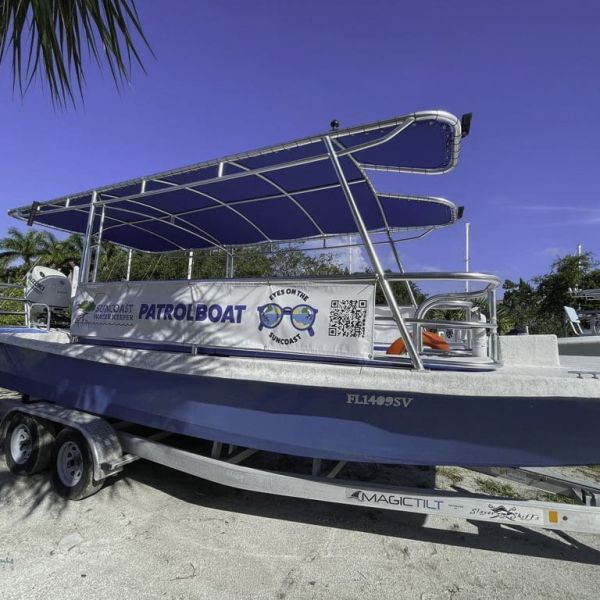 Suncoast Waterkeeper christens new patrol boat
