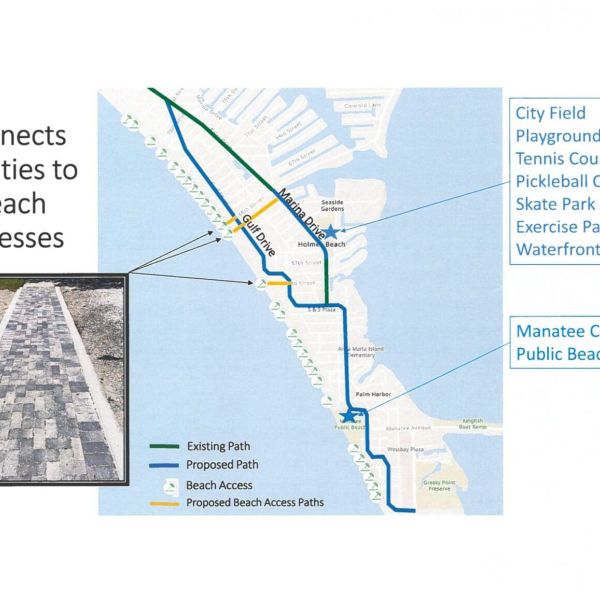 Holmes Beach seeks TDC approval for path enhancements