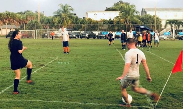 Soccer championship game delayed