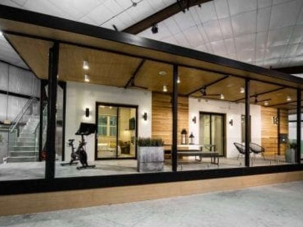 Developer previews sustainable Hunters Point home