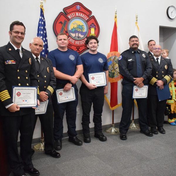 Firefighters recognized for Debby response