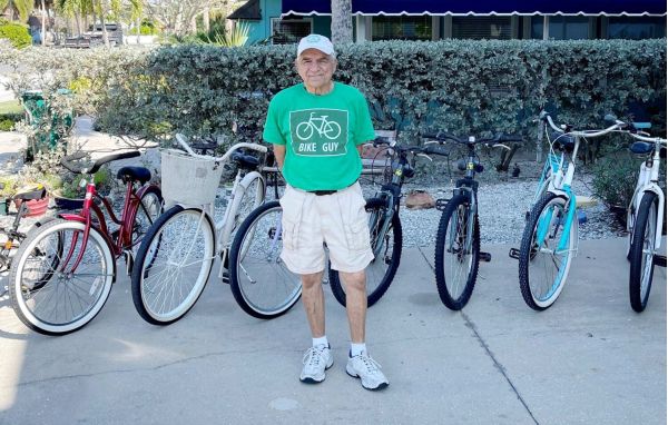 Refurbished bikes bring Christmas joy