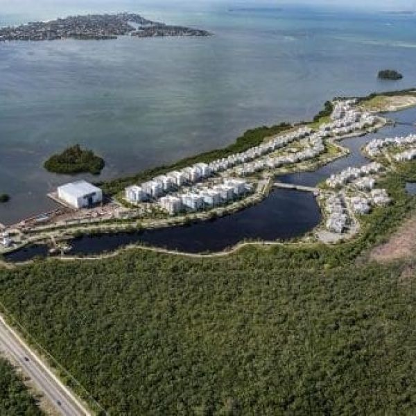 One Particular Harbour marina aerial