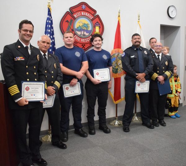 Firefighters recognized for Debby response