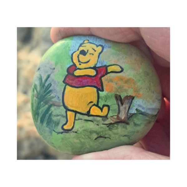 Painted rock honors young Iowa woman