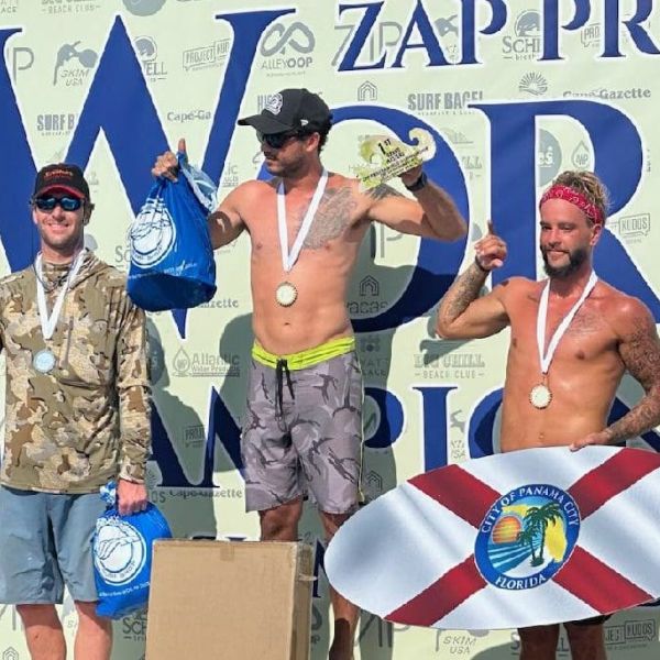 Rolland wins skimboarding tournament
