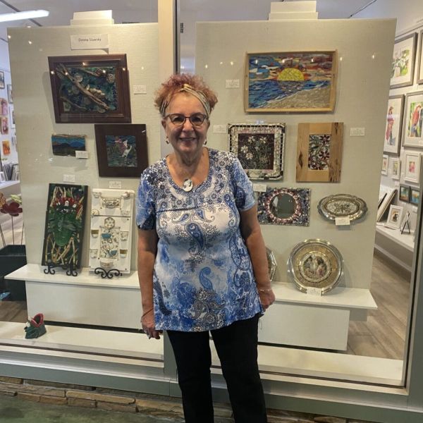 Beautiful art created piece by piece