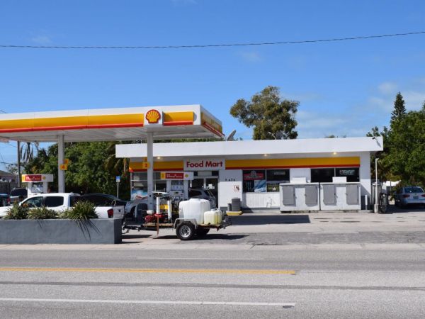 Hurricane floods local gas station tanks