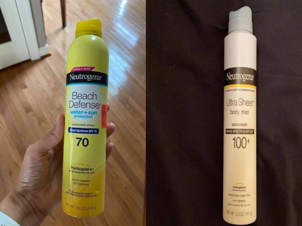 Neutrogena sunscreens