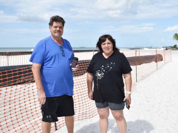 Beach renourishment staging area concerns addressed
