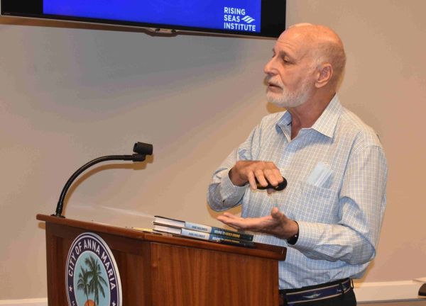 Sea level rise expert addresses Anna Maria Commission