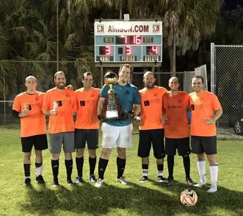 Center adult soccer championship