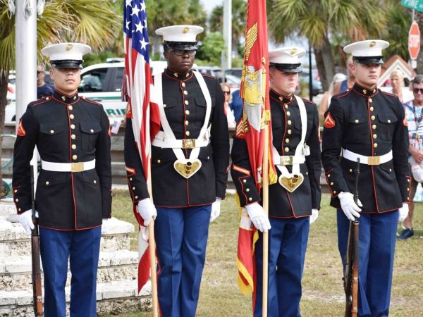 Anna Maria pays tribute to veterans with parade and ceremony