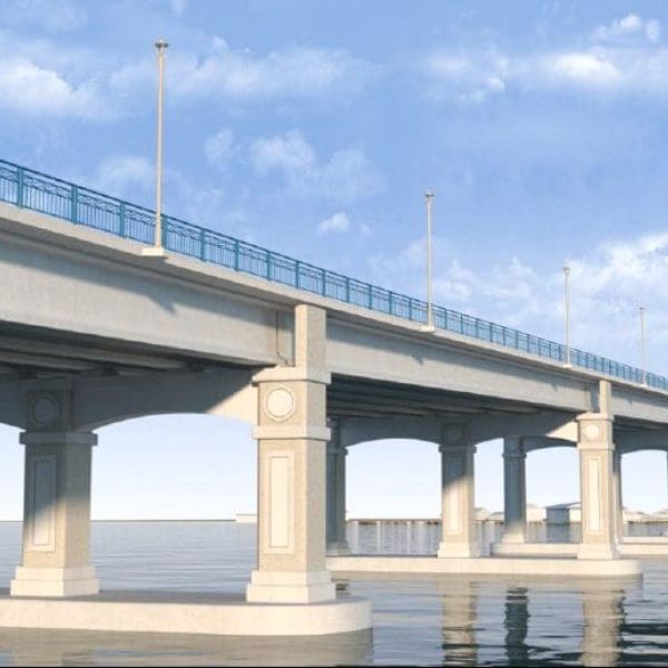 Cortez Bridge presentation details fixed-span bridge