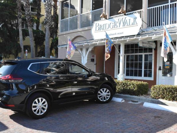 BridgeWalk resort enforcing reserved parking spaces