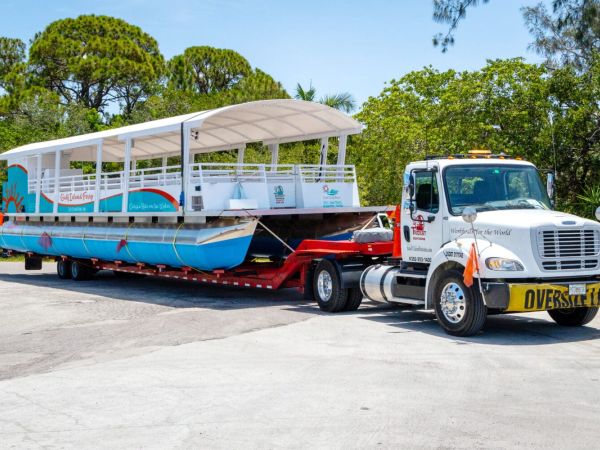 County water taxis arrive