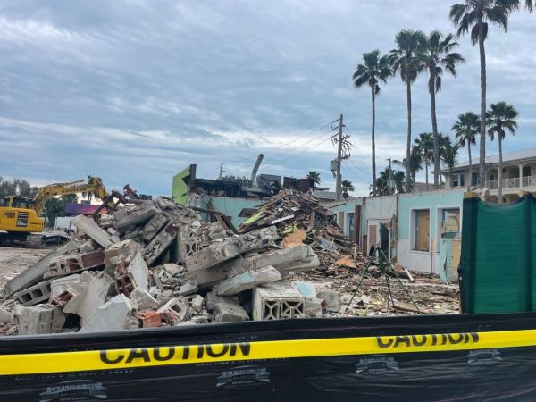 Restaurant demolished to make way for hotel project
