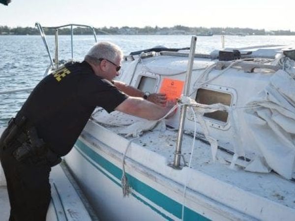 Bradenton Beach boats tagged
