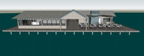 Anna Maria Pier rendering rear