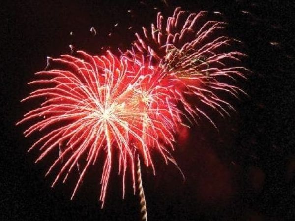 Fourth of July fireworks