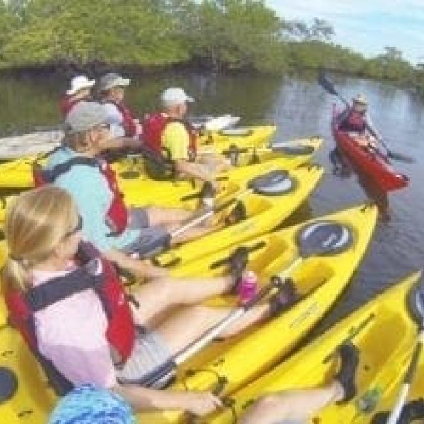 Kayakers at Robinson Preserve
