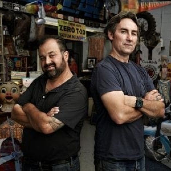 American pickers Mike and Frank