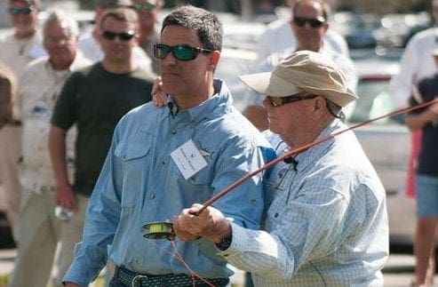 Reel time Left Hand Casting