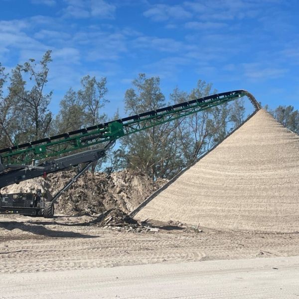 Hurricane sand cleaned, returned to beaches