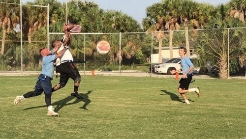 Family and friends on the gridiron: Gulfview bests Moss Builders