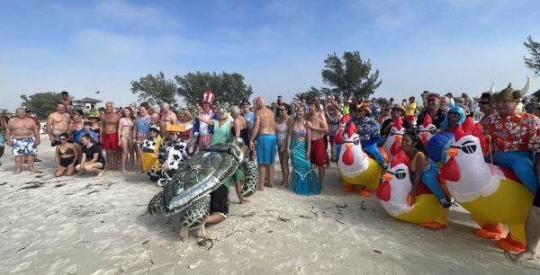 Plunging into a new year