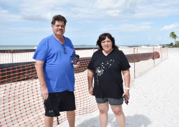 Beach renourishment staging area concerns addressed