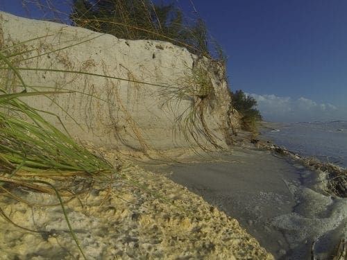 Post-Tropical Cyclone Nestor affecting Anna Maria Island