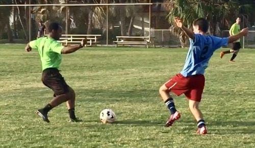Center adult soccer gardner