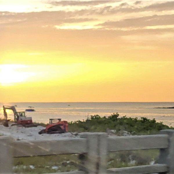 Dredging project underway on Greer Island