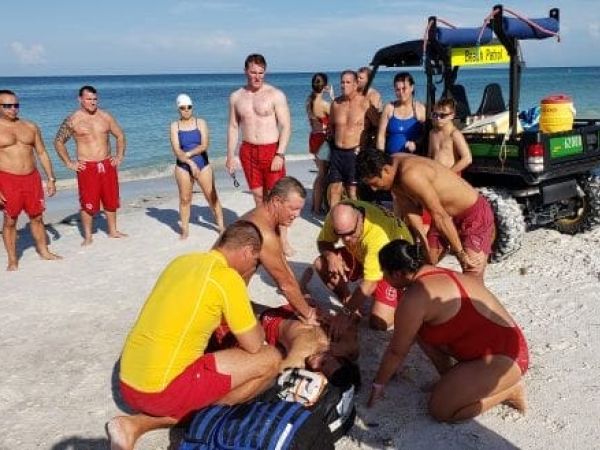 Pool, beach lifeguards train together