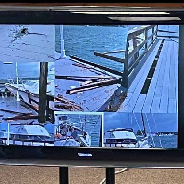 Commission approves funds to repair hurricane damage to pier
