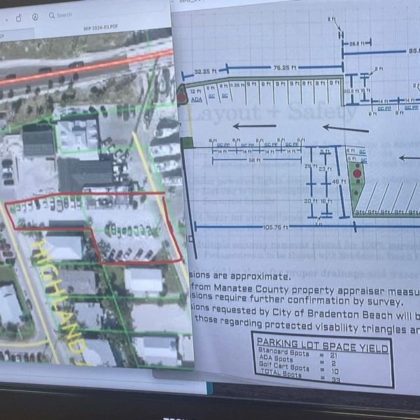 Commissioners approve paid parking lot
