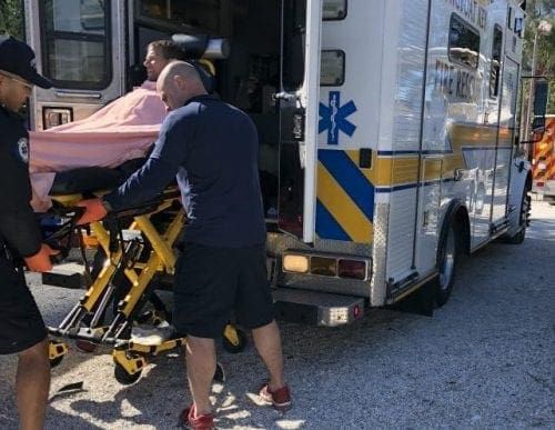 Captain rescues five