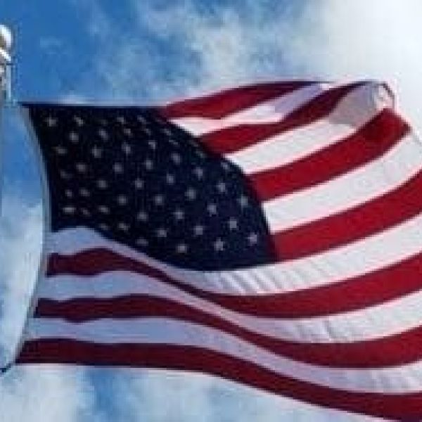 Flag at Veterans Park, Bradenton