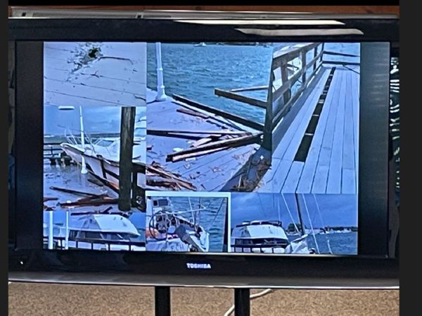 Commission approves funds to repair hurricane damage to pier