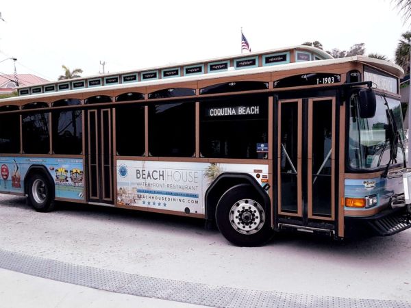 Island resident arrested for allegedly damaging trolley bus
