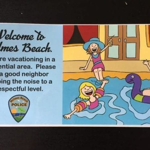 Holmes Beach nuisance pool sticker