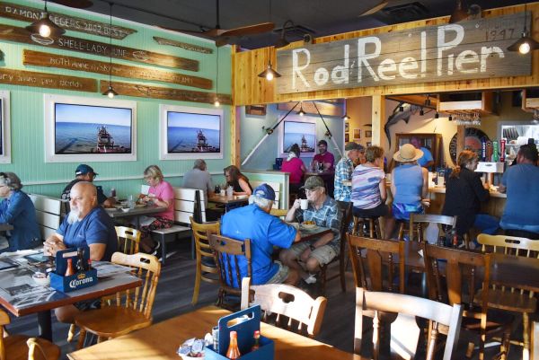 The Rod & Reel restaurant sets sail