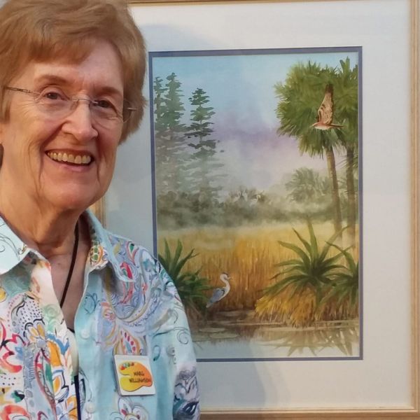 Realistic watercolors portray Gulf coast